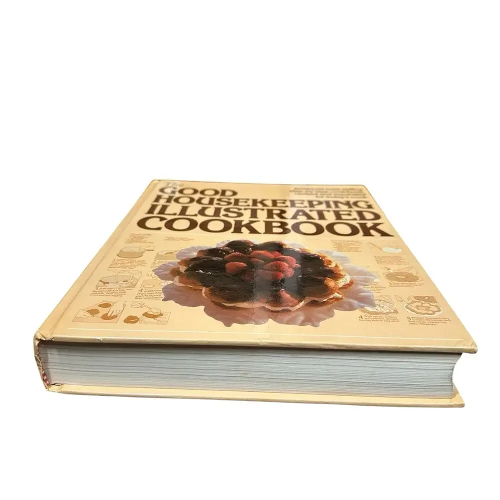 Vintage‎ The Good Housekeeping Illustrated Cookbook 1989 Hardcover Recipes